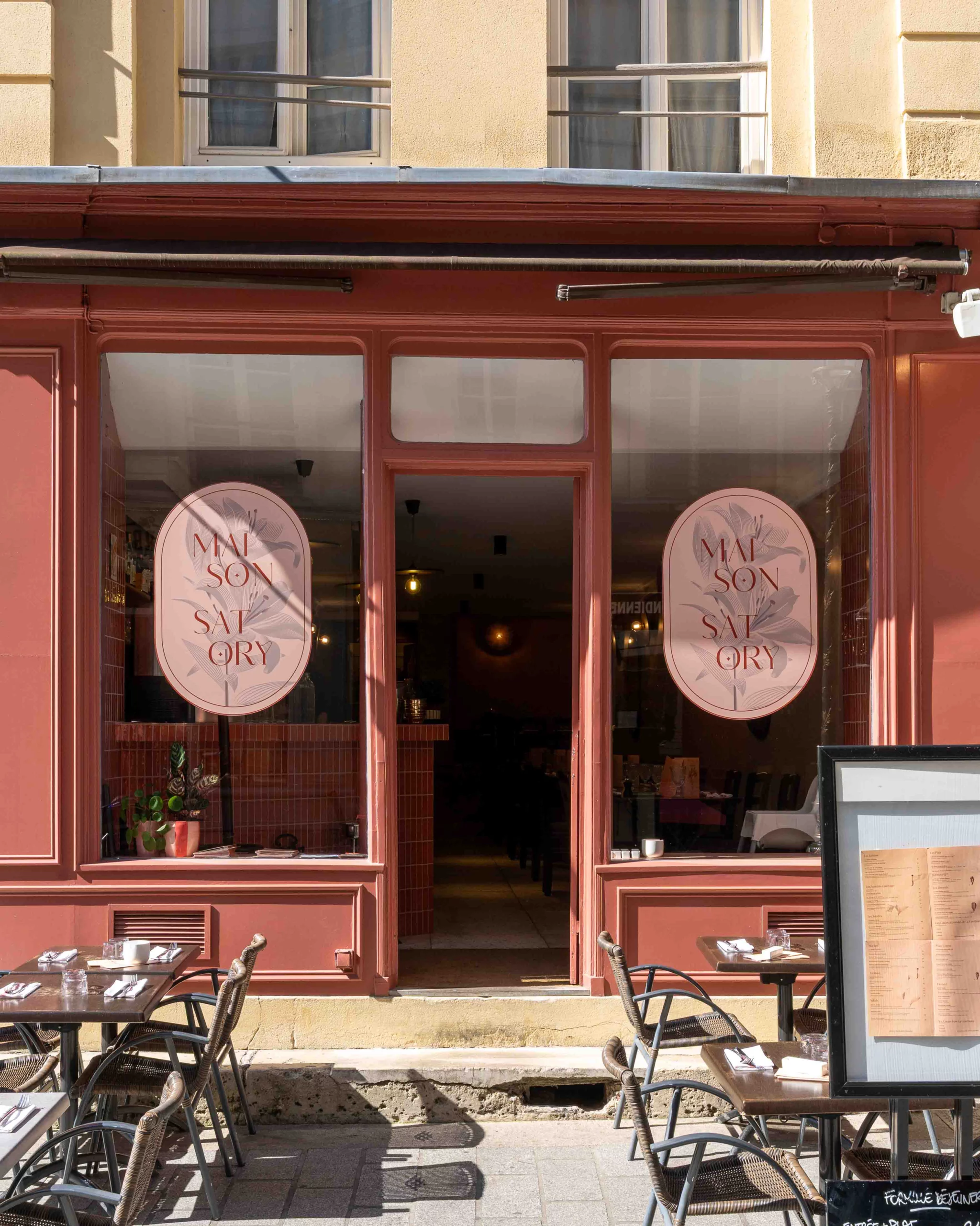 Entrée du restaurant