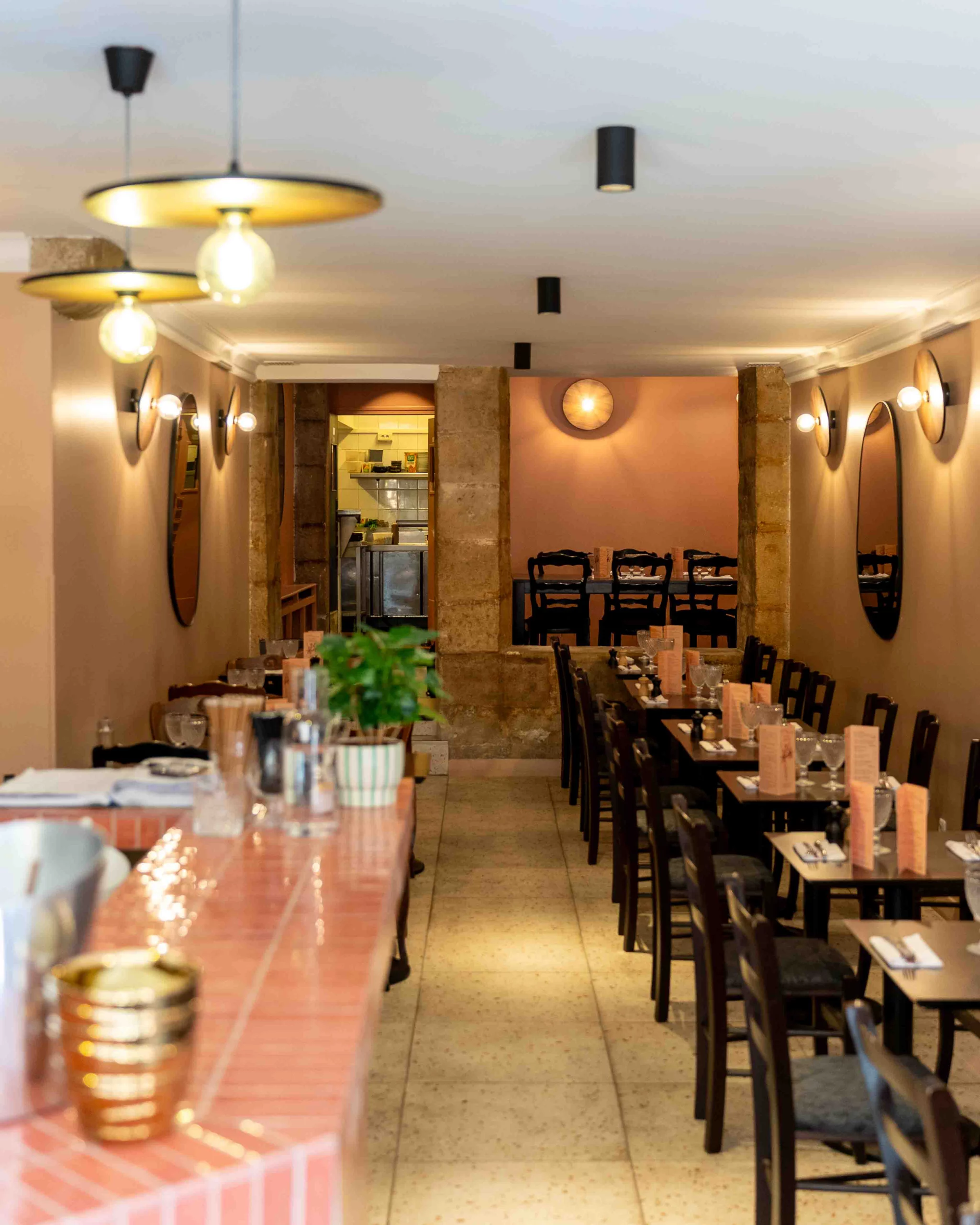 Entrée du restaurant